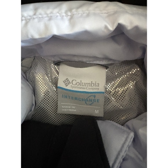 NEW Columbia Whirlibird V Printed Interchange Jacket Snowdrift Women Size Medium - Picture 12 of 13